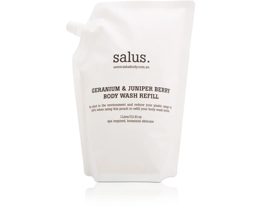 Salus II GERANIUM & JUNIPER BERRY BODY Wash  REFILL