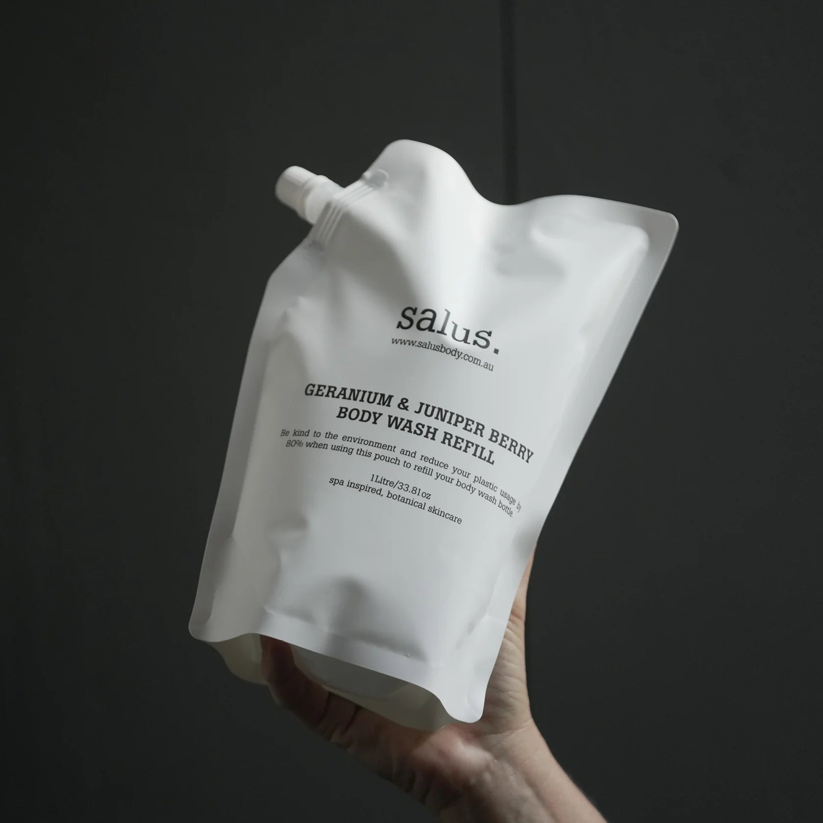 Salus II GERANIUM & JUNIPER BERRY BODY Wash  REFILL