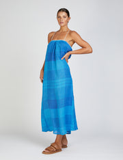 In the Sac II CAPRI TIE BACK Dress - Opal