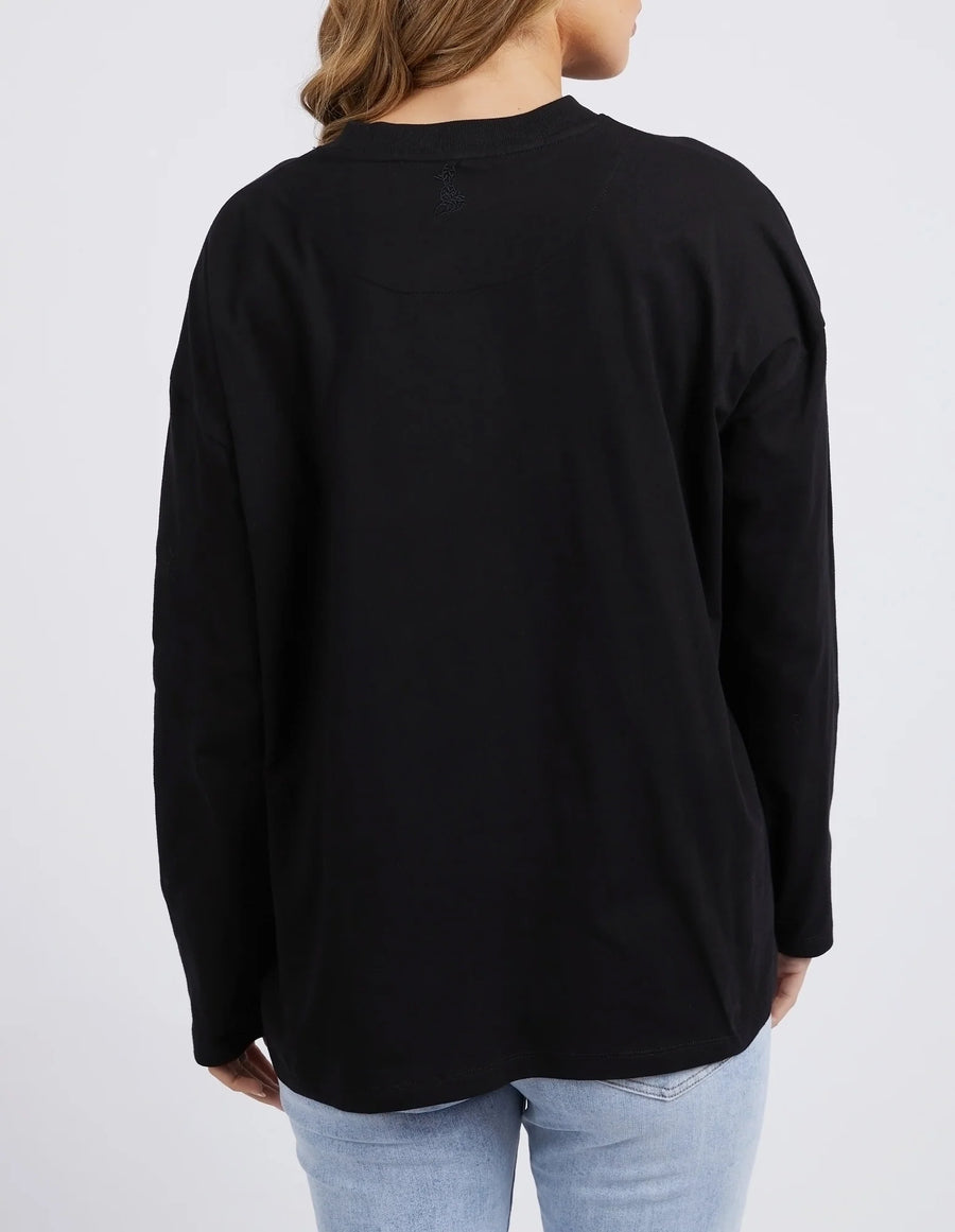 Foxwood II HOLD UP Long Sleeve - Washed Black