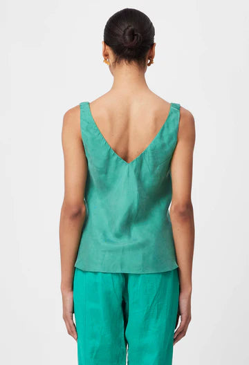 Oncewas II DELRAY Reversible Cowl V Cami - bay green