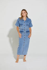 NLJ - New London Jeans II GINSBERG Button Skirt - LW