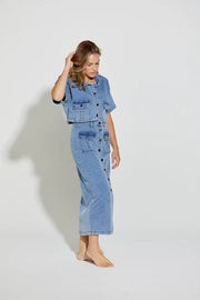 NLJ - New London Jeans II GINSBERG Button Skirt - LW