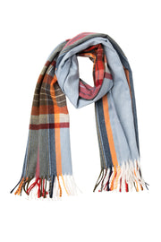 Indus Design II Highlands Scarf Blue Check