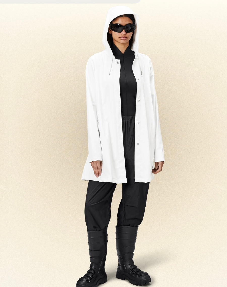 RAINS II A - Line W Jacket - powder white