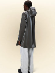 RAINS II A-Line W Jacket - metallic grey