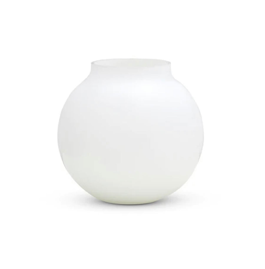 Marmoset Found II OPAL BALL Vase - Medium - white