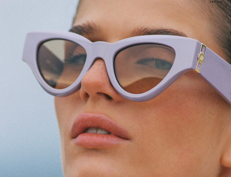 Le Spec II FANPLASTICO Sunglasses - orchid