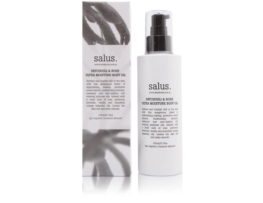 Salus II PATCHOULI & ROSE ULTRA Moisture Body Oil