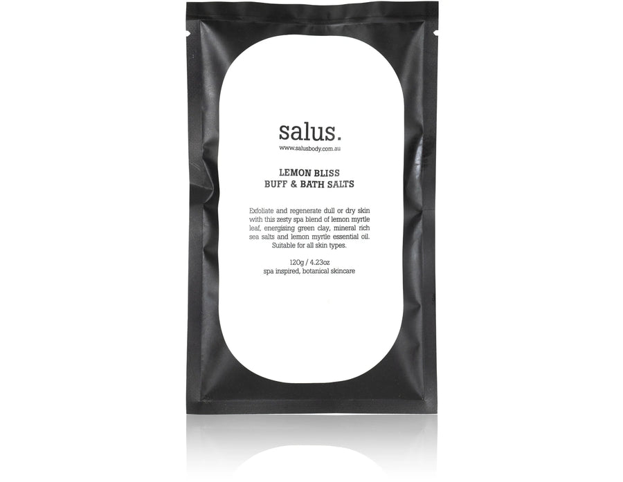 Salus II Lemon Bliss Buff & Bath Salts - lemon