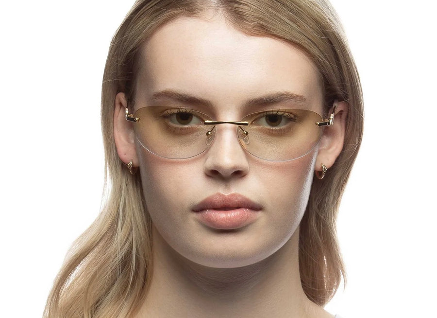 Le Spec II SLINKY Unisex sunglasses - gold