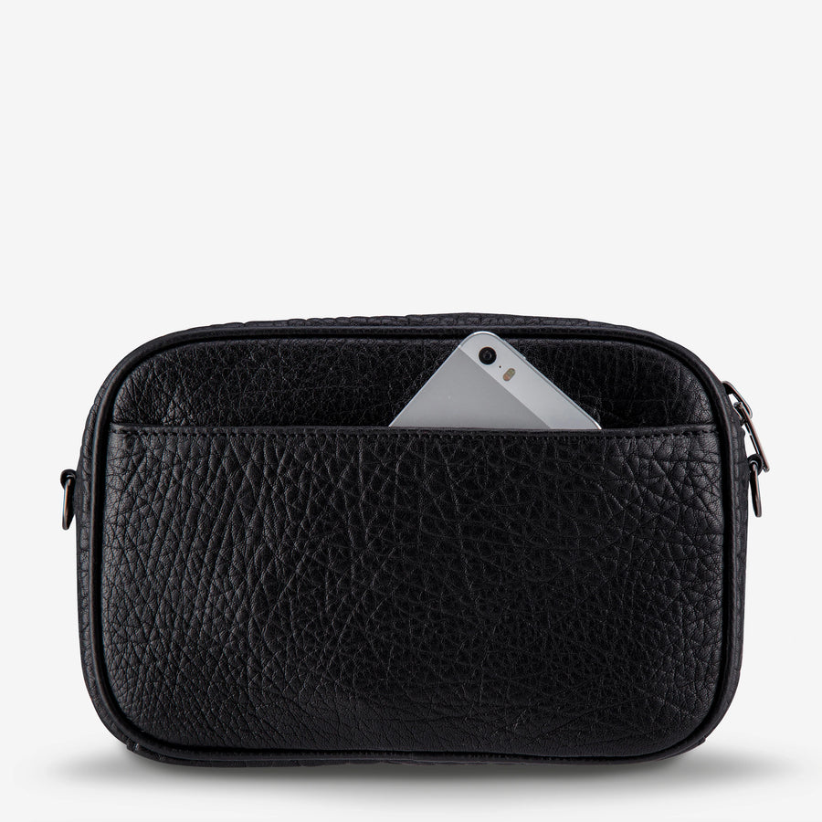 Status Anxiety II PLUNDER w WEBBED STRAP - black pebble