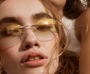 Le Spec II SLINKY Unisex sunglasses - gold