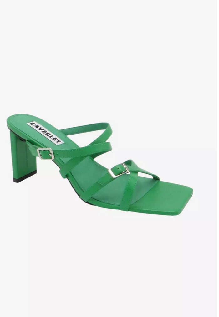 CAVERLEY II JACKIE Heels - apple green