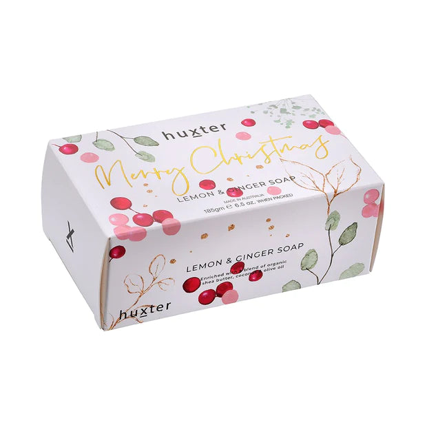 Huxter II Soap Box - lemon & ginger soap