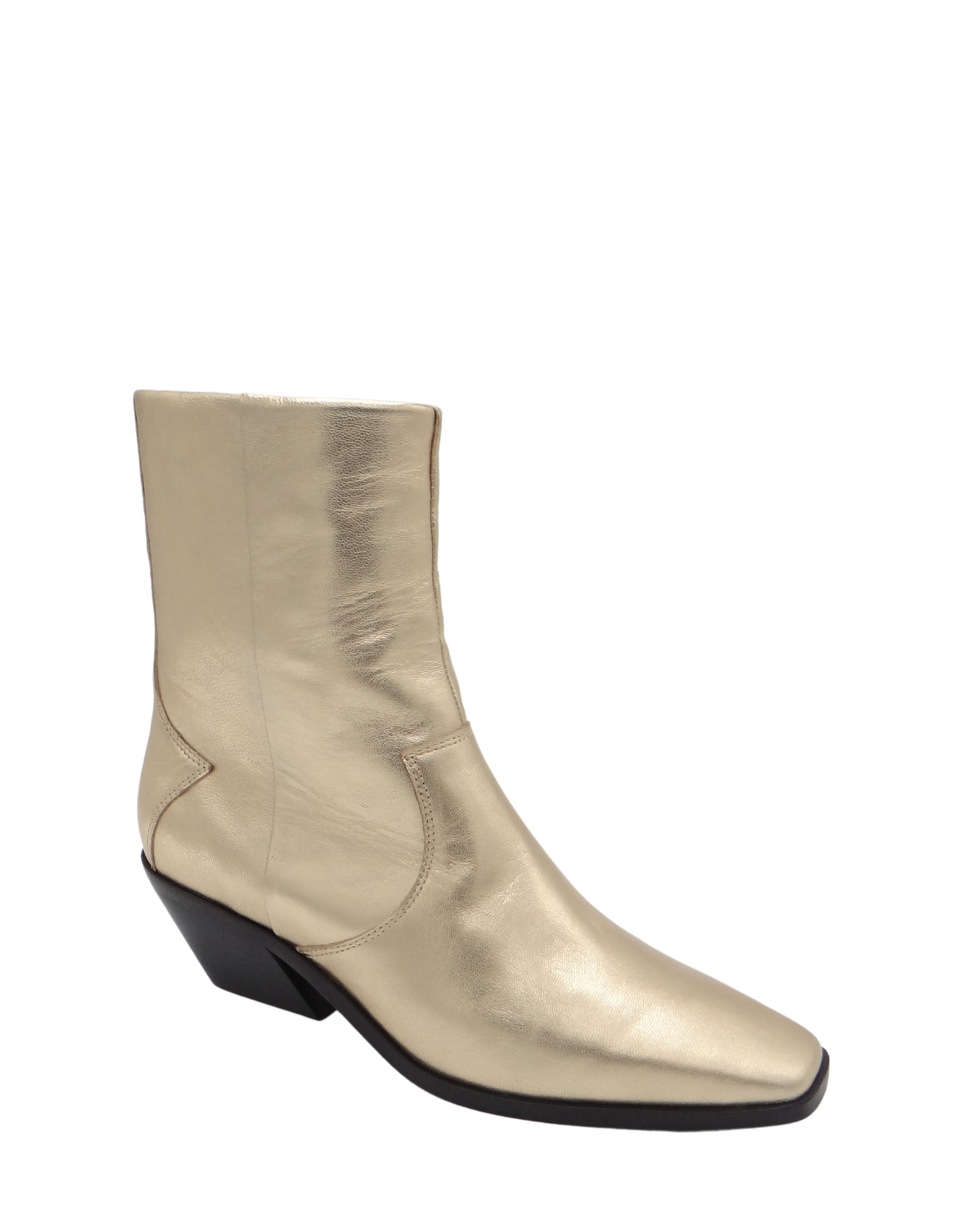 Caverley II RAZZY Leather Boot - Gold