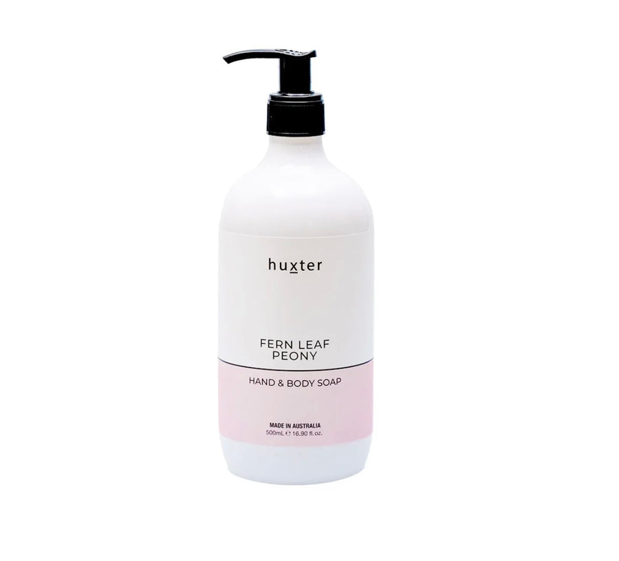Huxter II Hand & Body Wash - Fern Leaf Peony