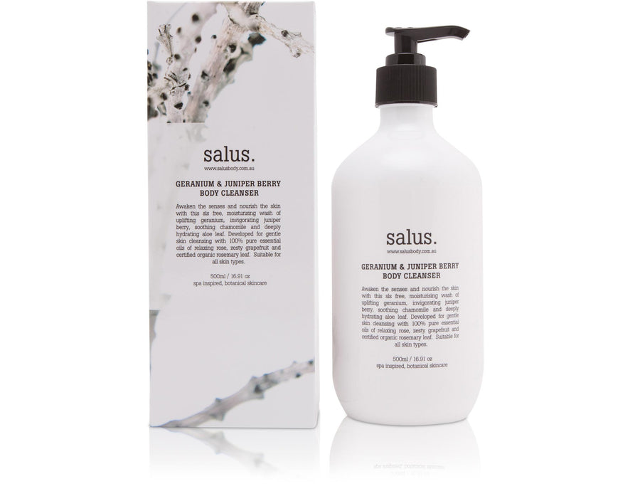 Salus. II GERANIUM & JUNIPER BERRY BODY Wash