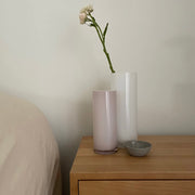 Marmoset Found II OPAL PILLAR Vase - white