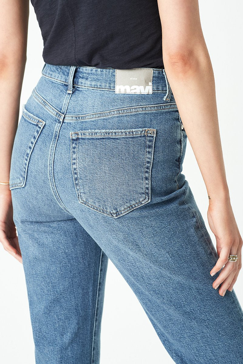 Mavi II STAR Mid Indigo Blue Denim Jean