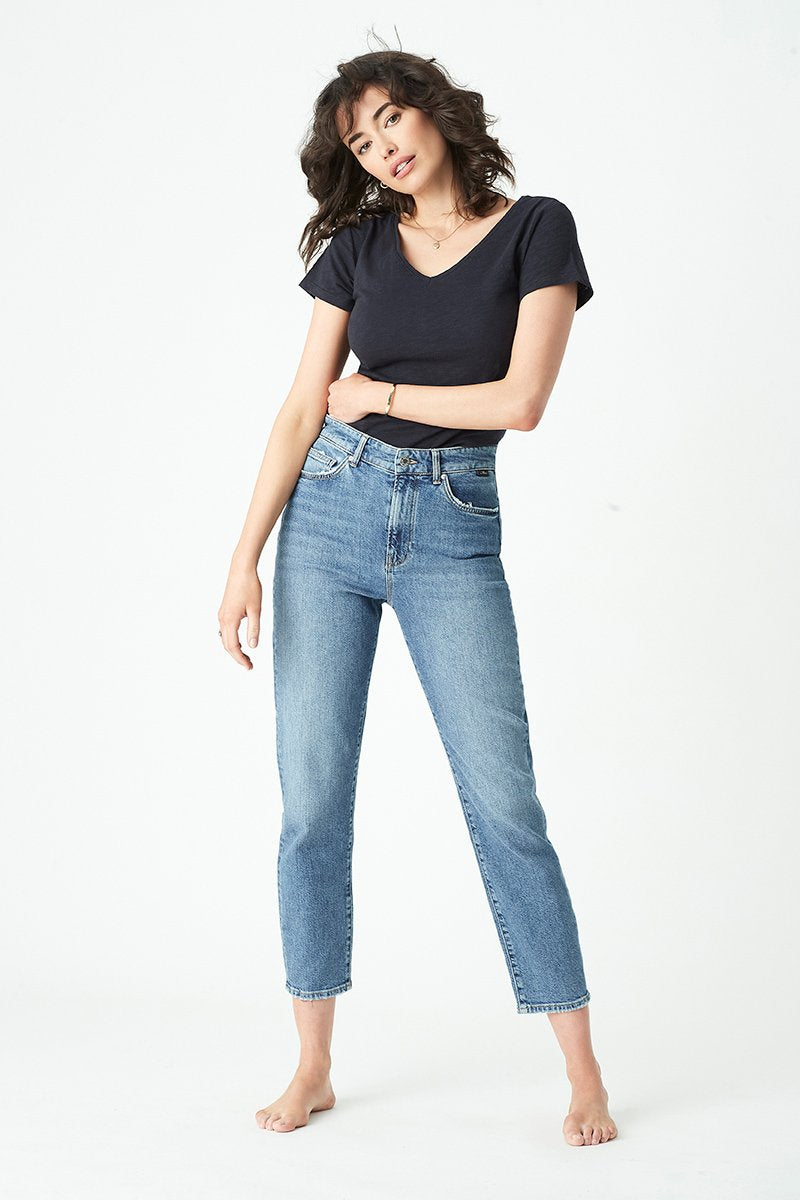 Mavi II STAR Mid Indigo Blue Denim Jean