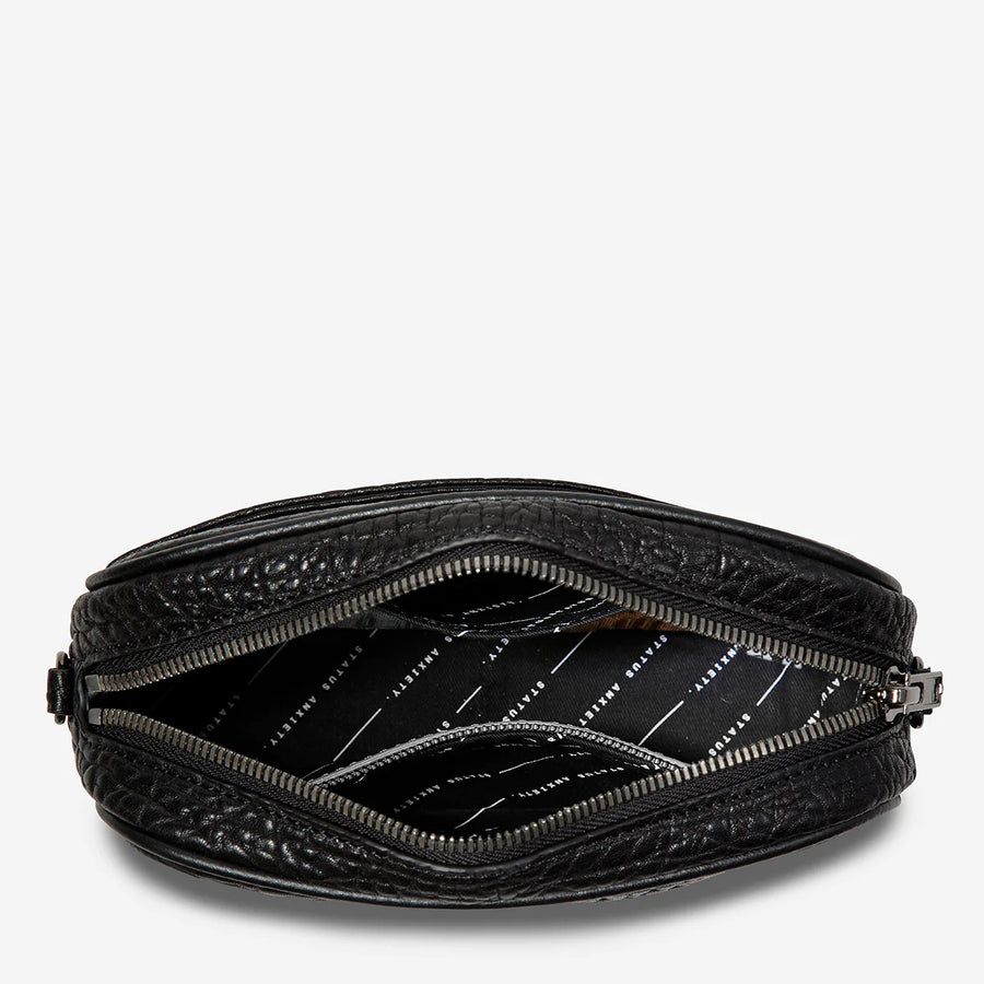 Status Anxiety II PLUNDER w WEBBED STRAP - black pebble
