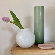 Marmoset Found II OPAL BALL Vase - Medium - white