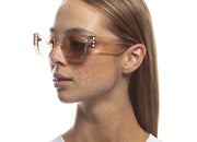 Le Spec II PLASTIC MEASURES Sunglasses - nougat