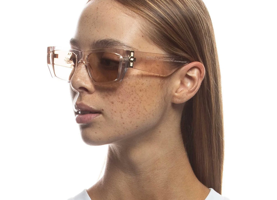 Le Spec II PLASTIC MEASURES Sunglasses - nougat