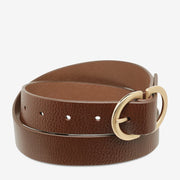 STATUS ANXIETY II IN REVERSE Belt - tan/gold