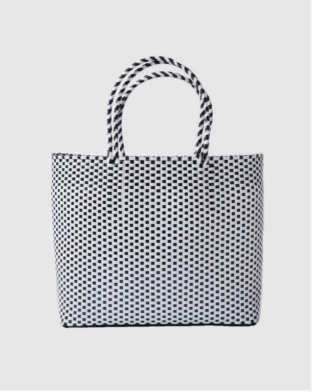 mimmi terra II UTILITY II Eco Bag - Stracciatella (black/white)