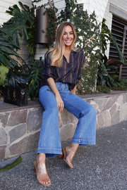 Kireina II Freya wide leg - waterfall