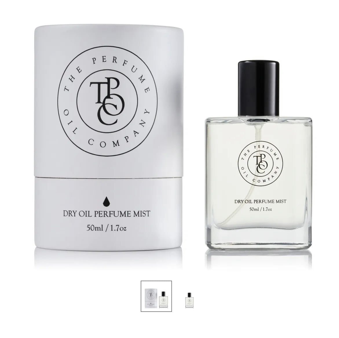 The Perfume Co II SANTAL Dry Oil Spray Perfume Mist