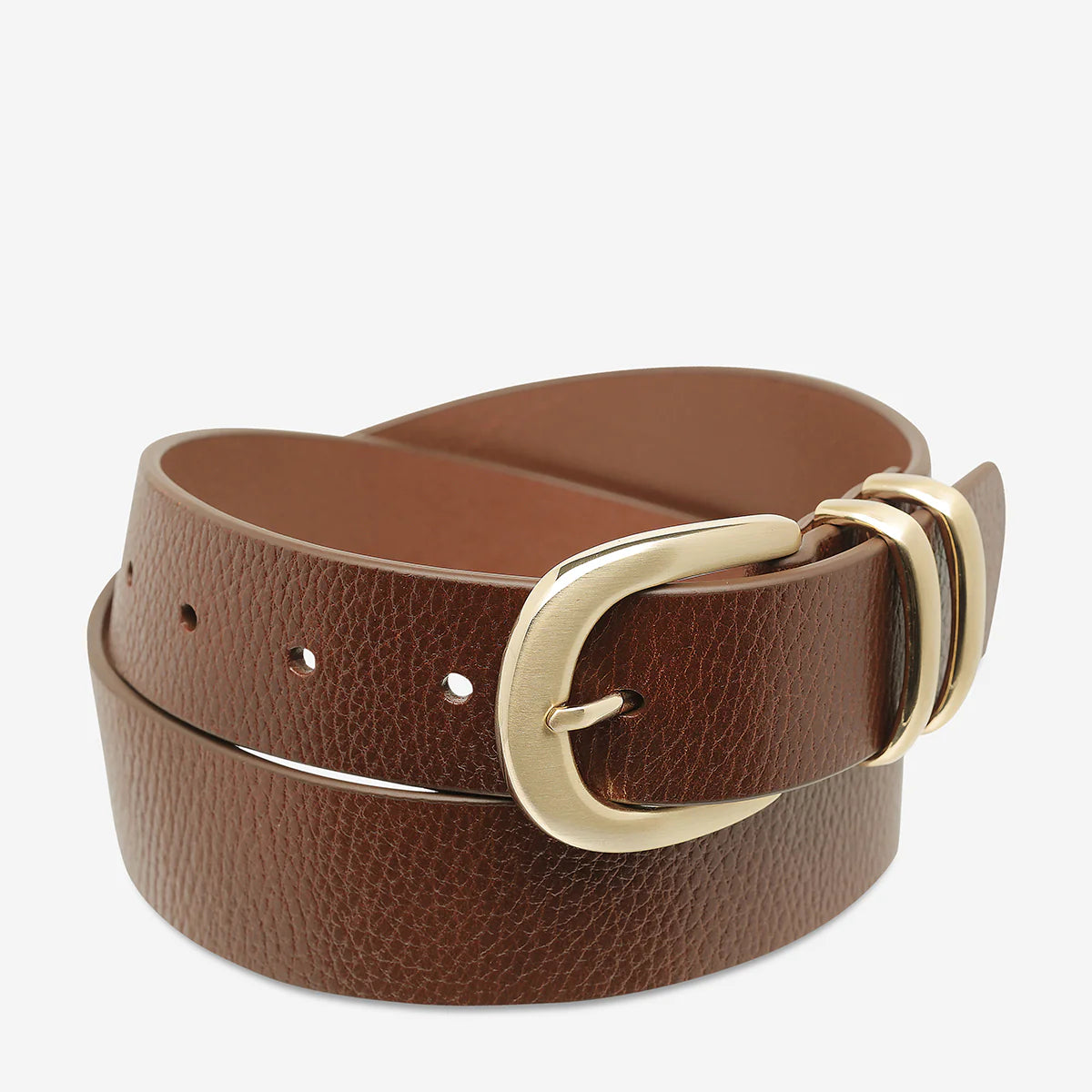Status Anxiety II LET IT BE Belt - tan/gold