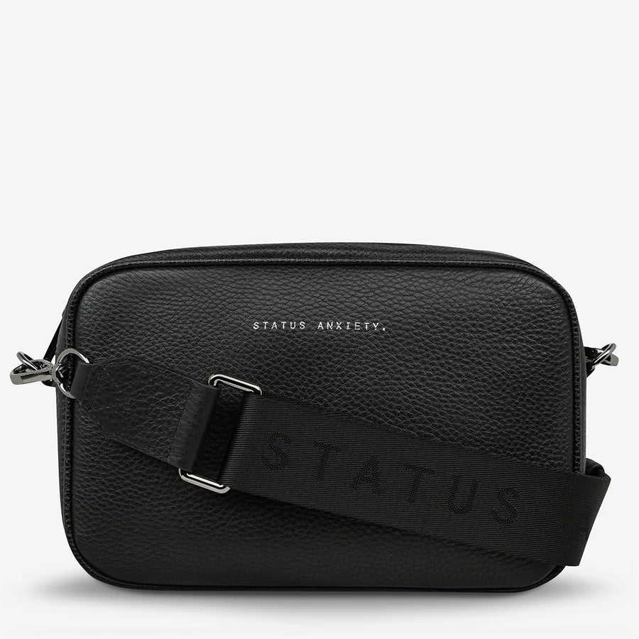 Status Anxiety II PLUNDER w WEBBED STRAP - black