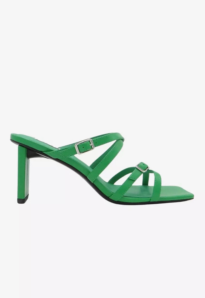 CAVERLEY II JACKIE Heels - apple green