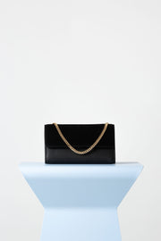 VASH II FRANKIE Fold Over Bag / Wallet / leather and suede