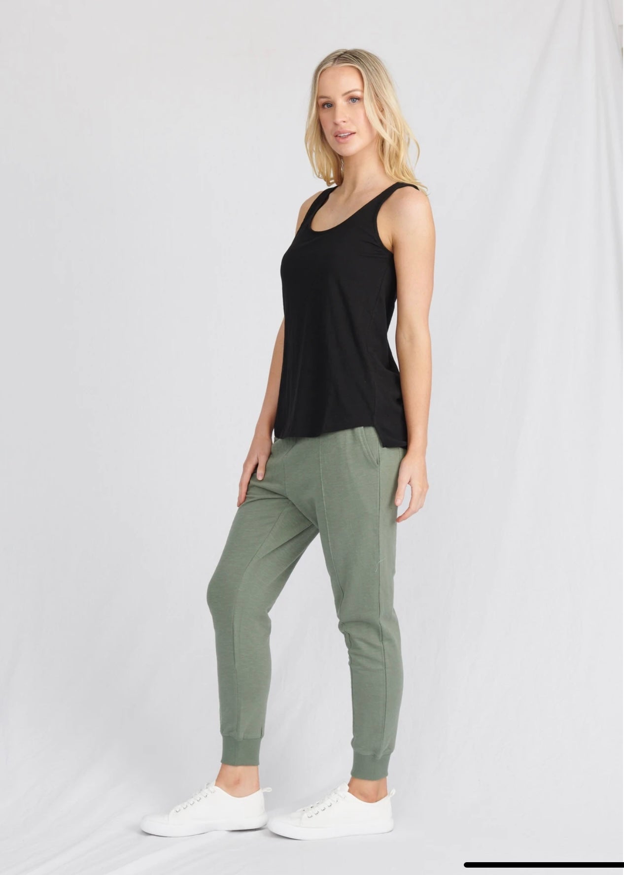LULU Organic II MIAMI Tank / black