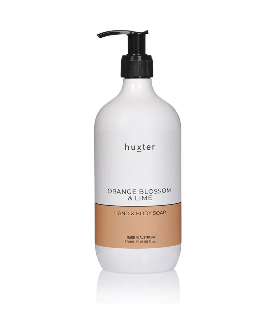 Huxter II HAND & BODY Wash - Orange Blossom & Lime