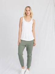 LULU Organic II Miami Tank / white