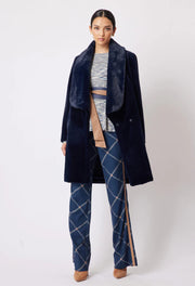 Oncewas II HARMONY Space Dye Peplum Knit Top