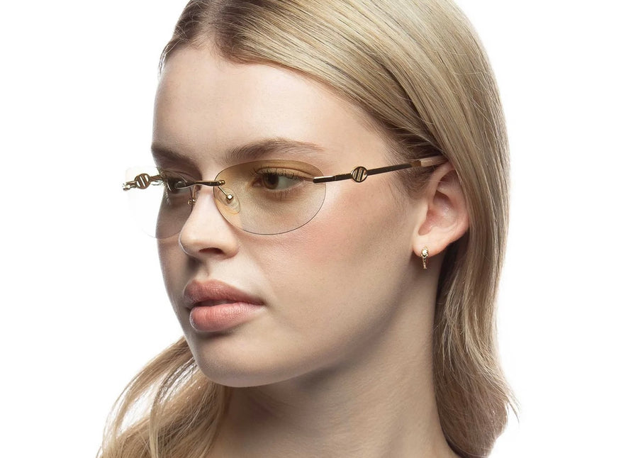 Le Spec II SLINKY Unisex sunglasses - gold