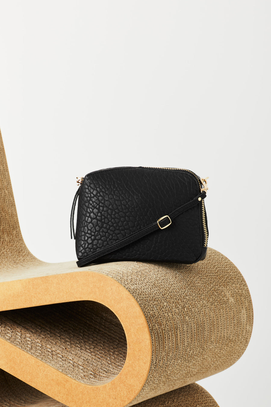 VASH II IZAR Mini CROSSBODY Bag / pebble black