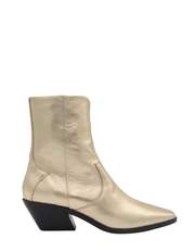 Caverley II RAZZY Leather Boot - Gold