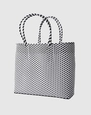 mimmi terra II UTILITY II Eco Bag - Stracciatella (black/white)