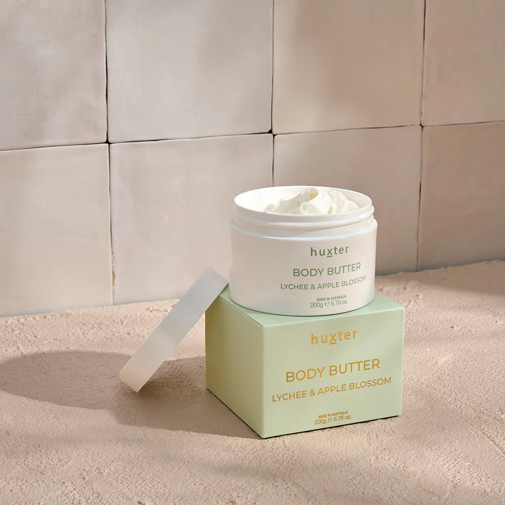 Huxter II 200gm Body Butter - Lychee & Apple Blossom (Green)