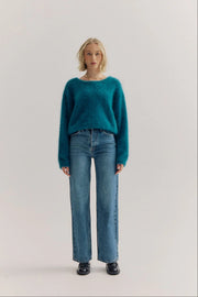 World Of Nomads II STELLA Cashmere Knit - Ocean