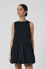 MVN II PORTA Mini Bubble Dress - black