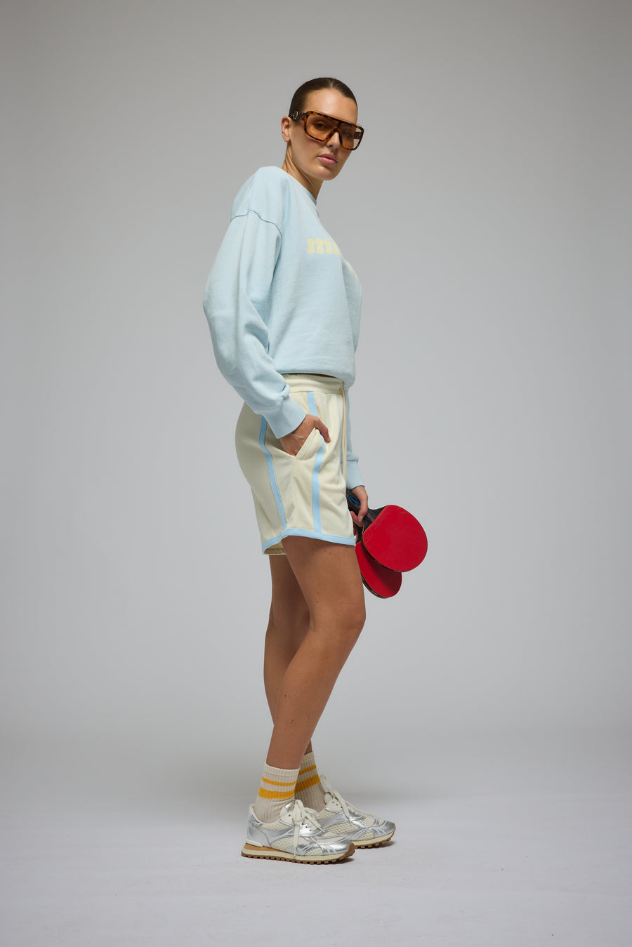 ARAMINTA JAMES II Mi SCUSI Sweatshirt - Washed Glacier