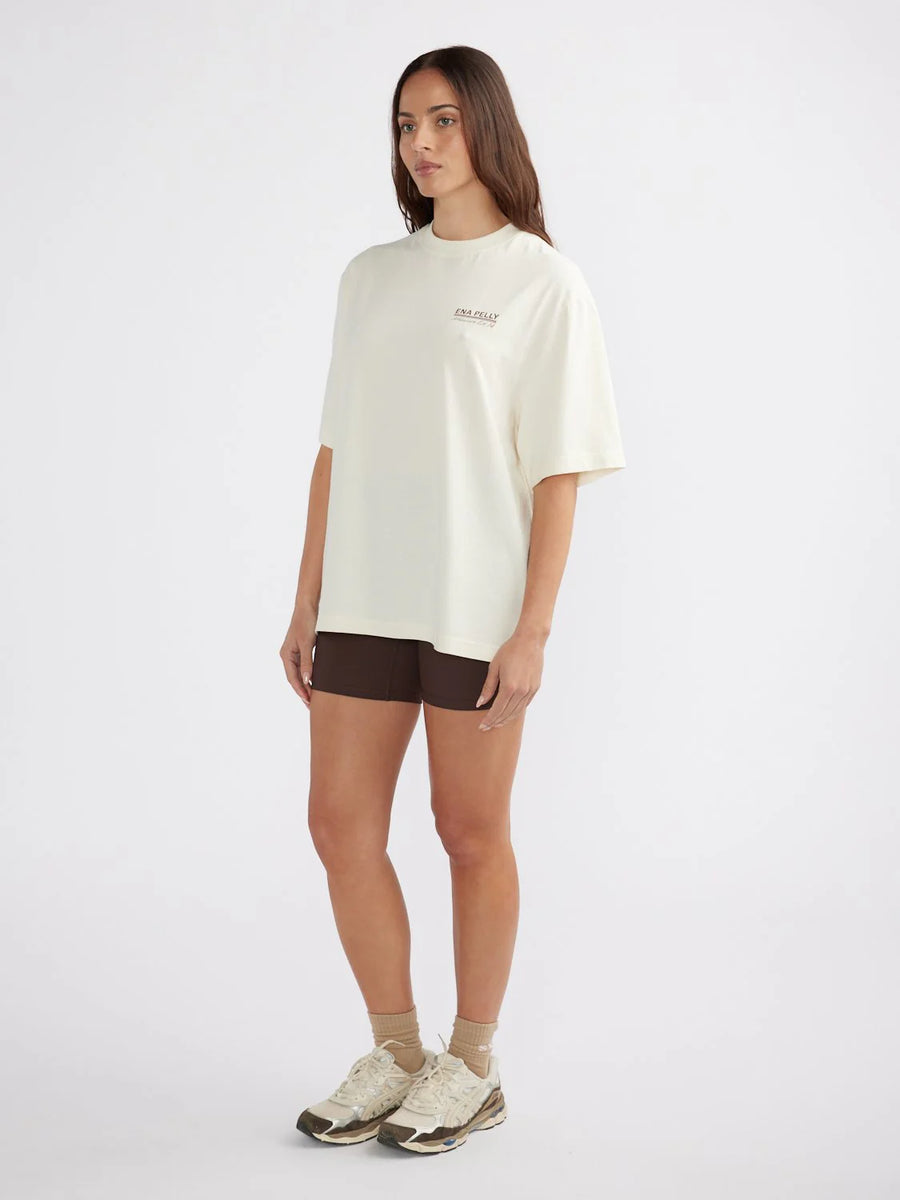 ENA Pelly II LEISURE Studios Tee - Ecru